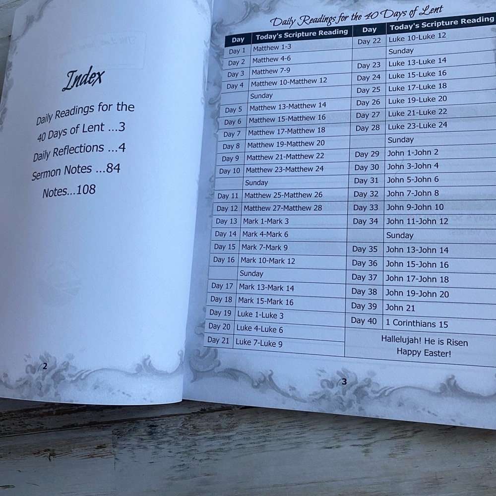 Lent Journal - Picture 3 of 6